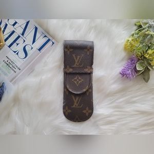 SOLD Louis Vuitton Etui Stylo Monogram Pen Pencil Case